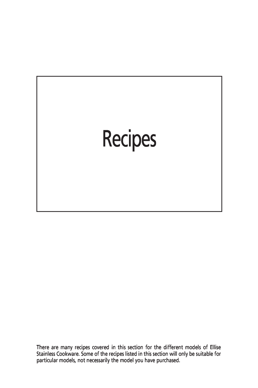 Sunbeam FP8400, FP8600 manual Recipes 