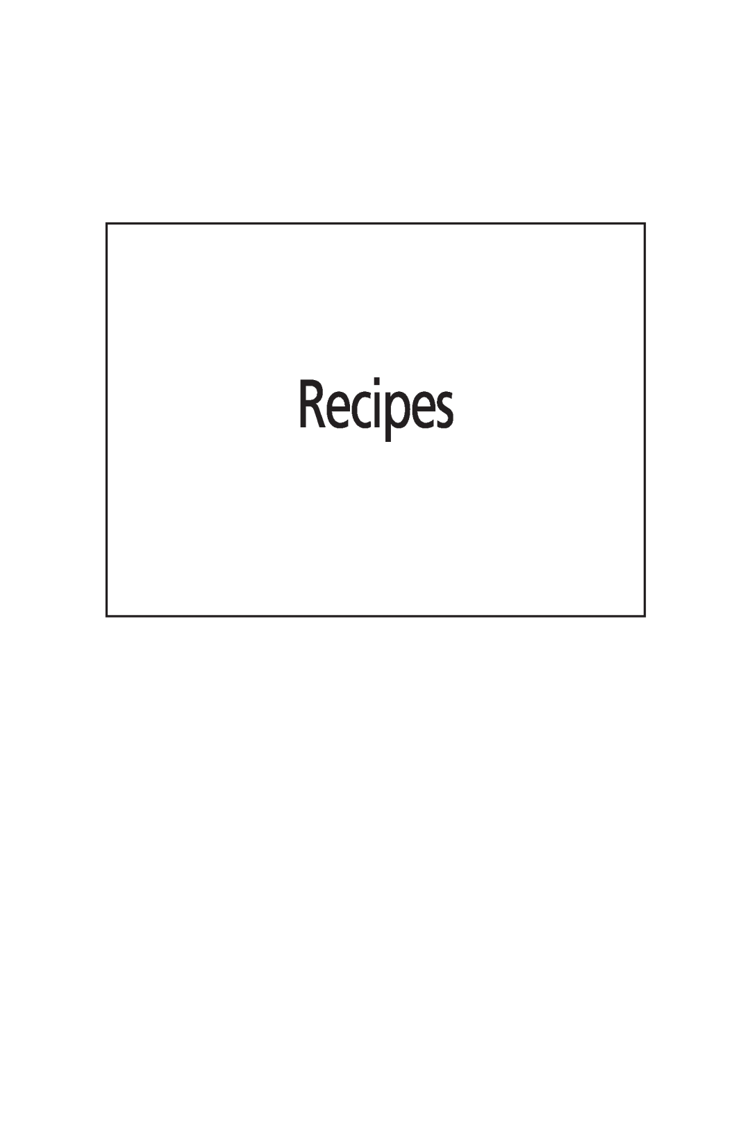 Sunbeam GC2600 manual Recipes 