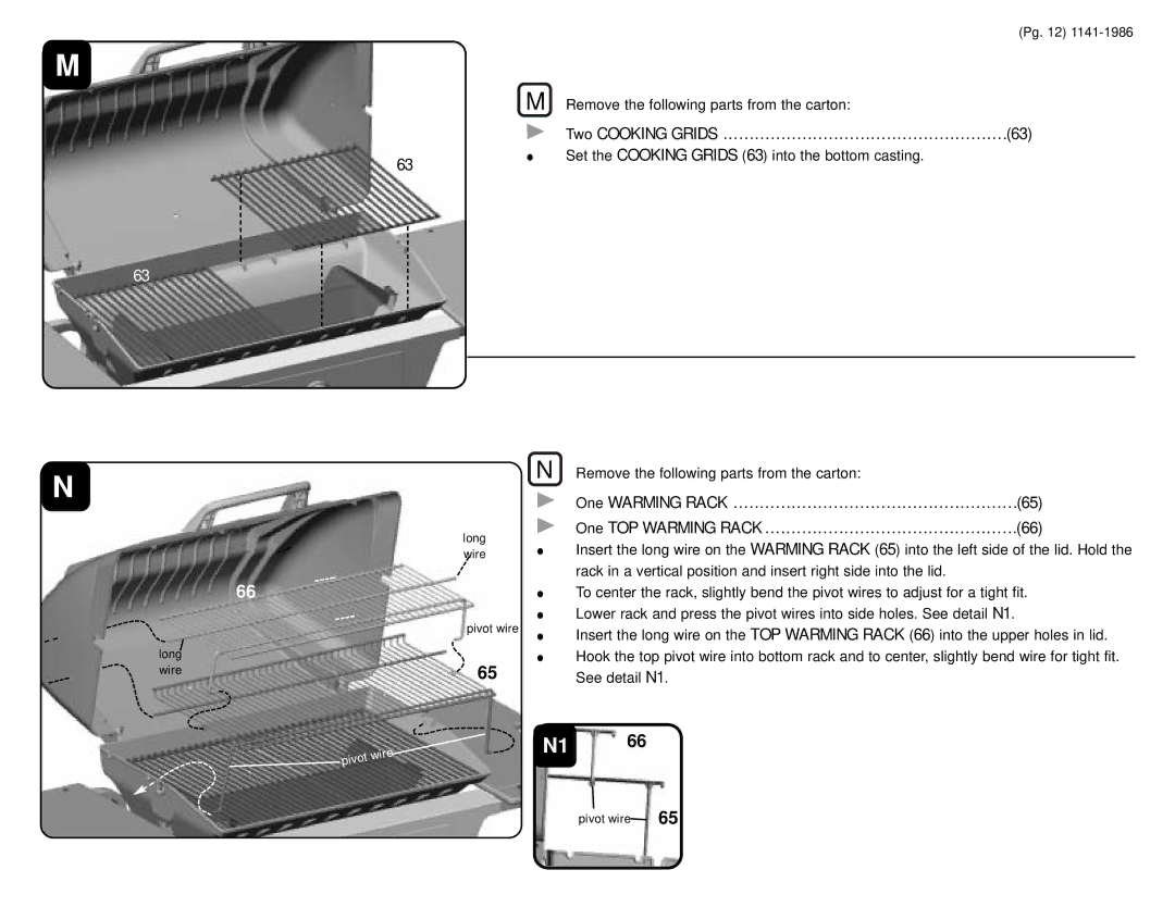 Sunbeam SD113242, SD113232 warranty Two Cooking Grids 