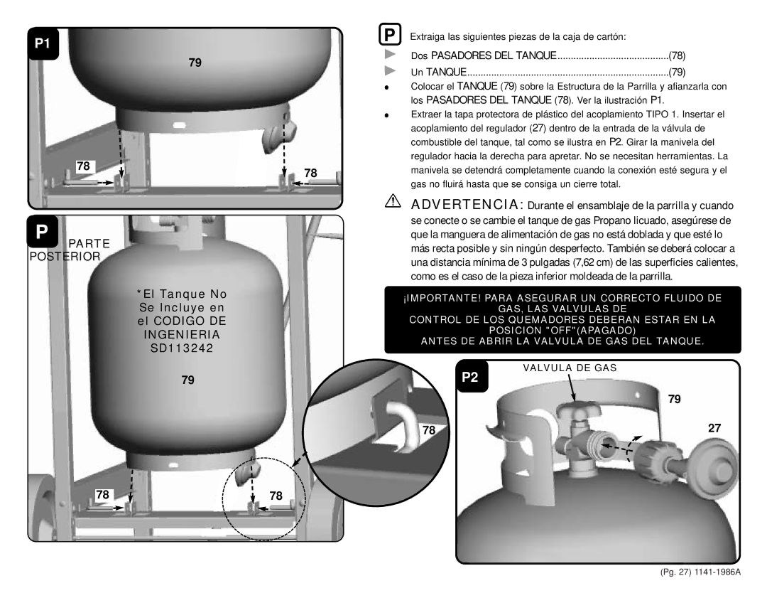 Sunbeam SD113232, SD113242 warranty Advertencia Durante el ensamblaje de la parrilla y cuando, El Codigo DE 