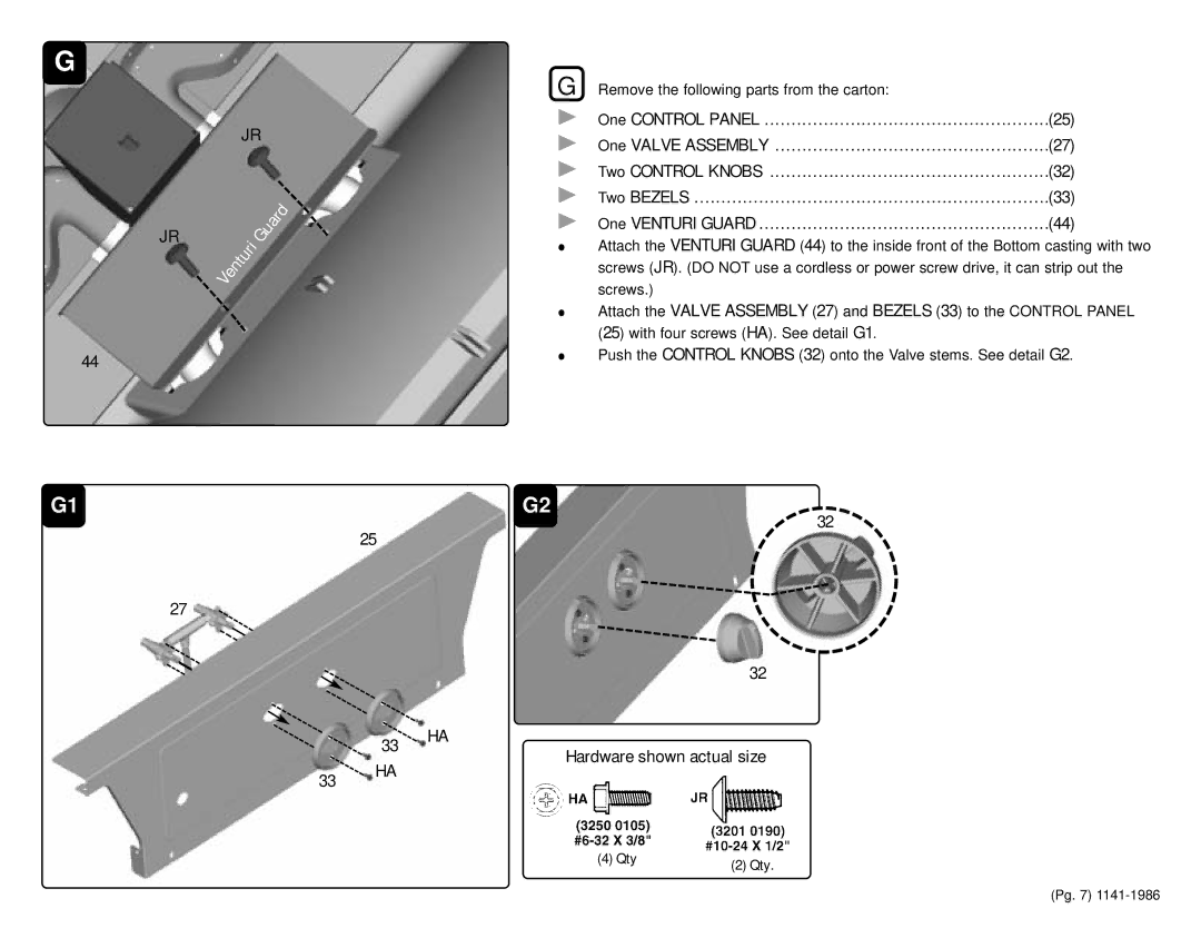 Sunbeam SD113232, SD113242 warranty Remove the following parts from the carton 