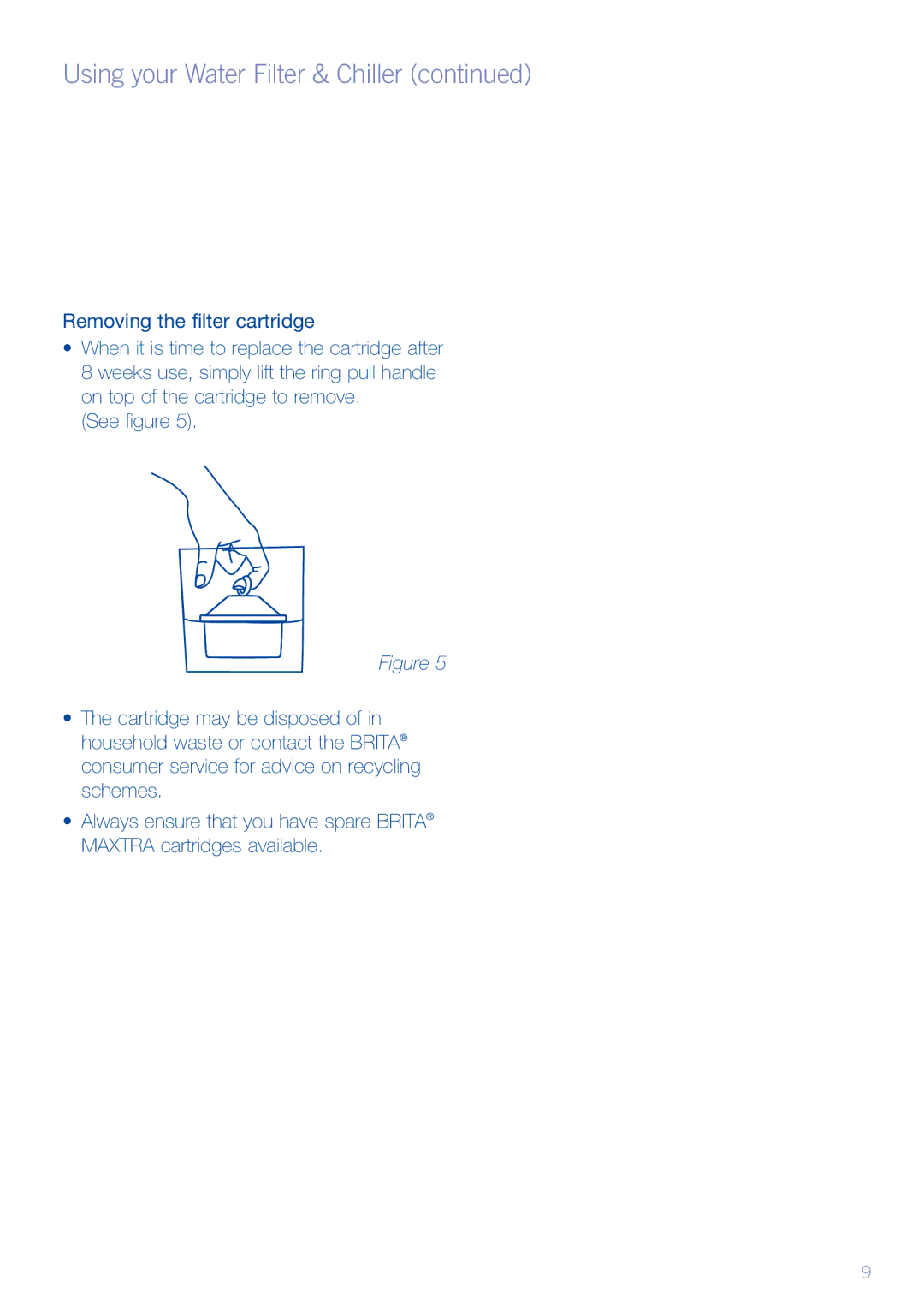 Sunbeam WF6000 manual Using your Water Filter & Chiller 