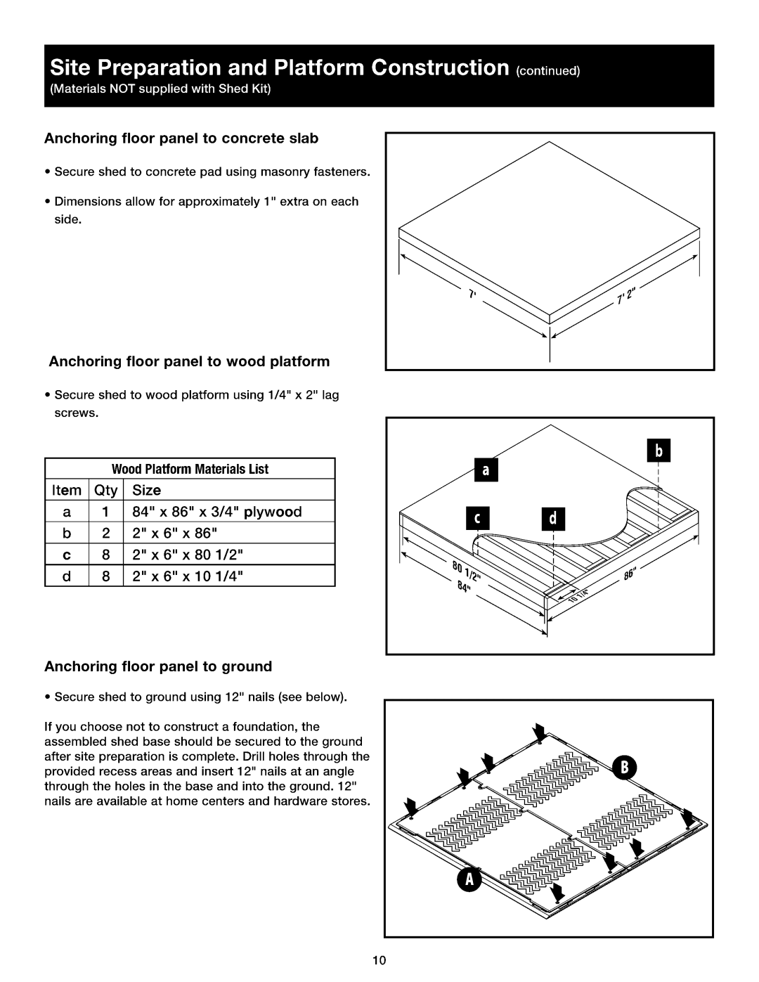 Suncast BMS7700 manual 