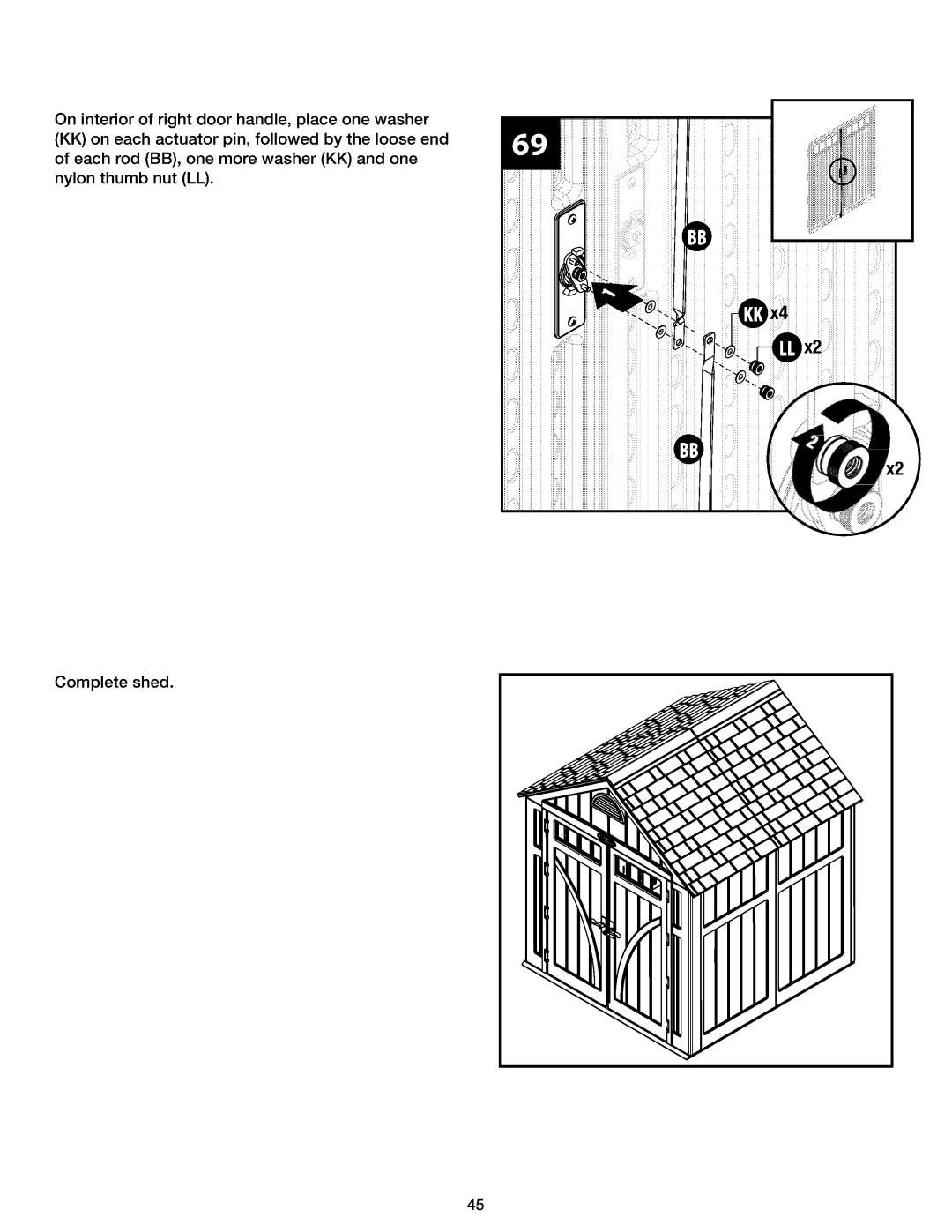 Suncast BMS7700 manual 