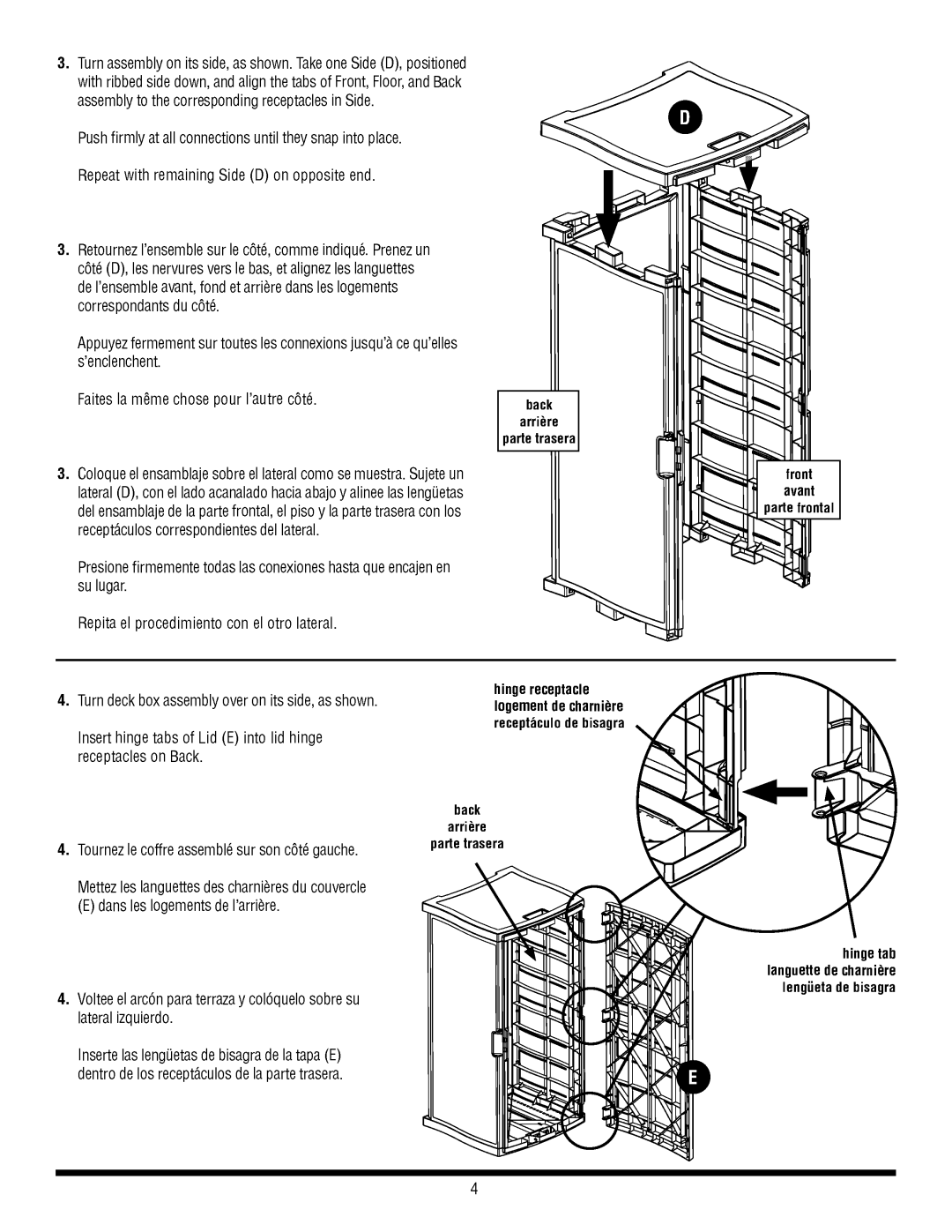 Suncast DBW7300, DBW9200 manual 