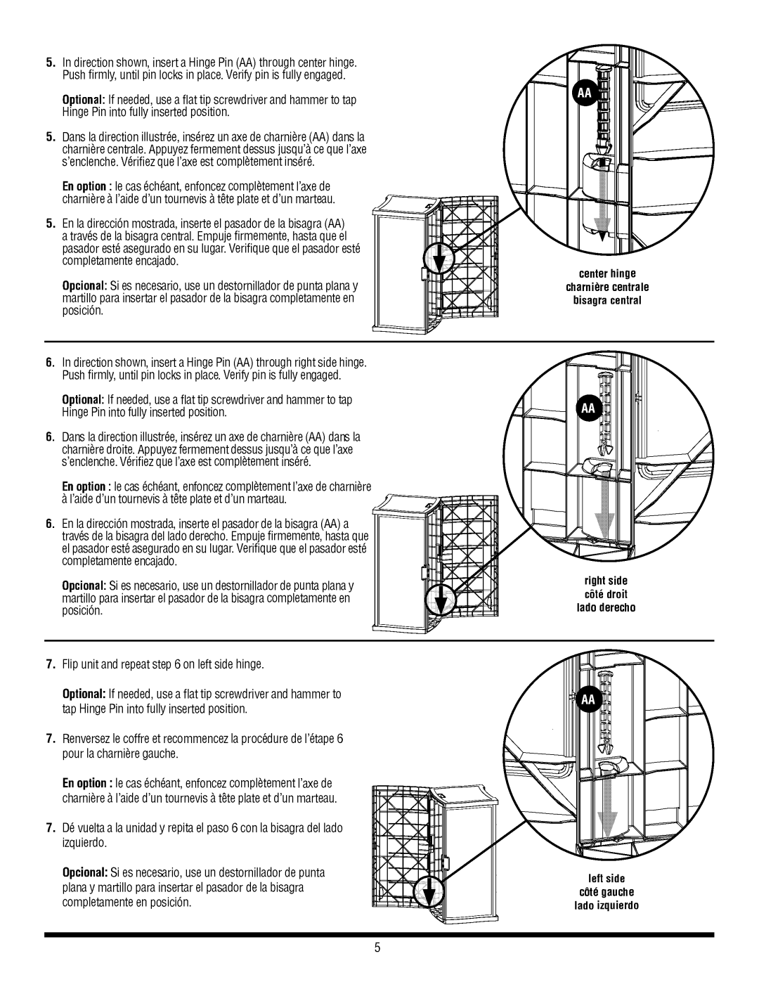 Suncast DBW9200, DBW7300 manual 