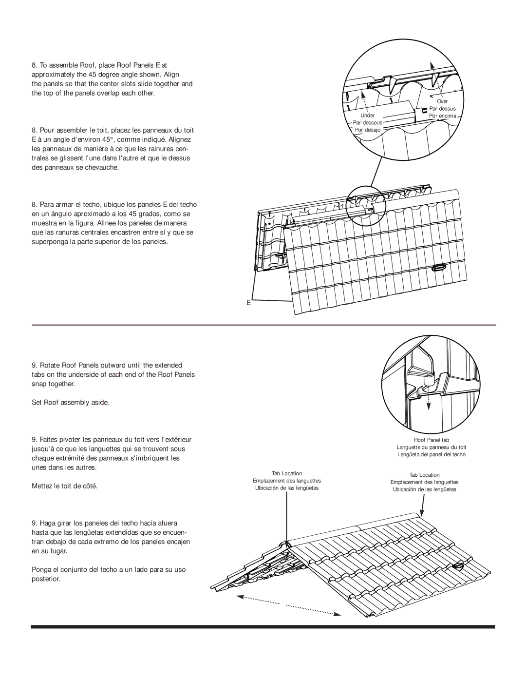 Suncast dh350 owner manual Under Par-dessous 