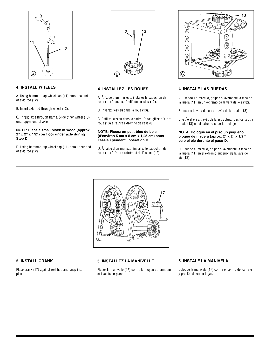 Suncast HRC200 manual 