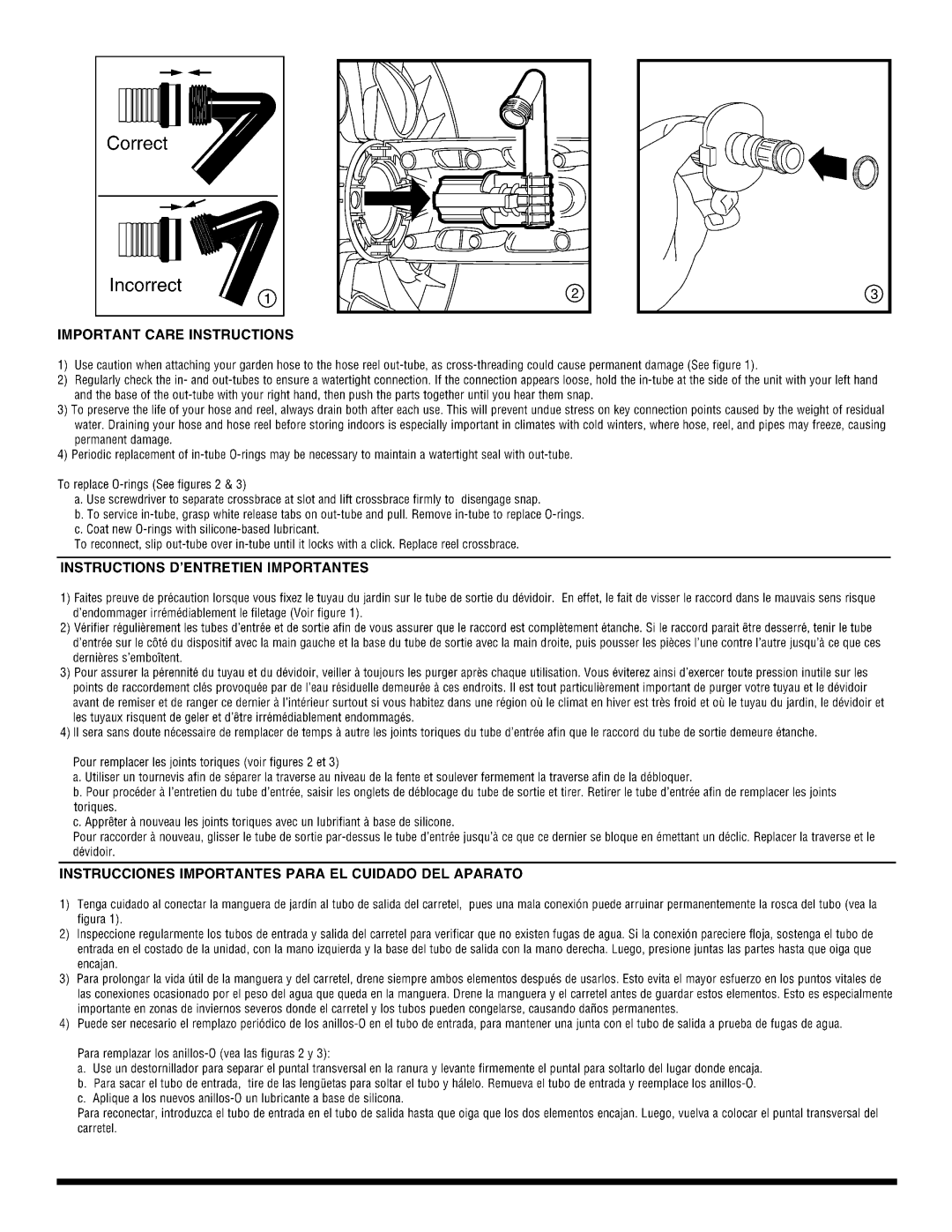 Suncast HRC200 manual 