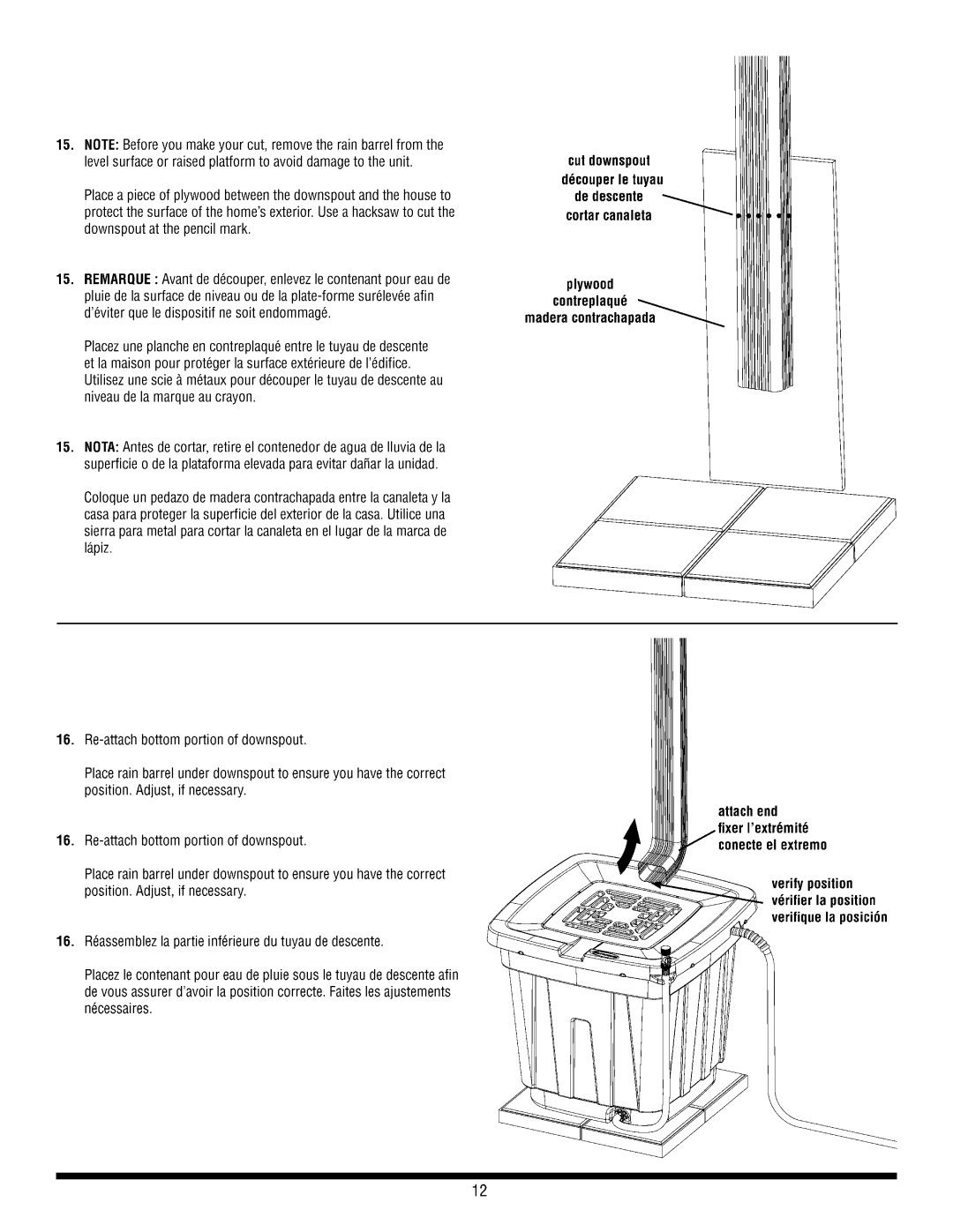 Suncast RB50 manual 