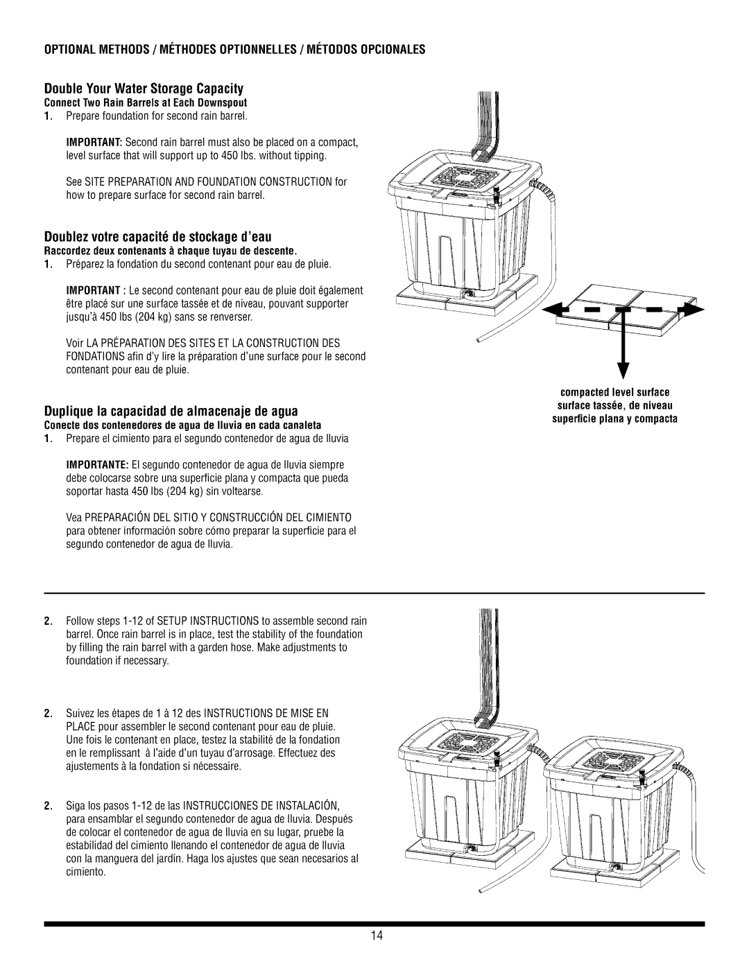 Suncast RB50 manual 