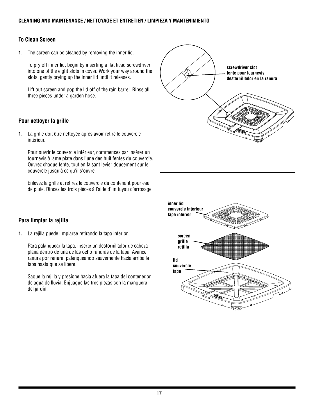 Suncast RB50 manual 