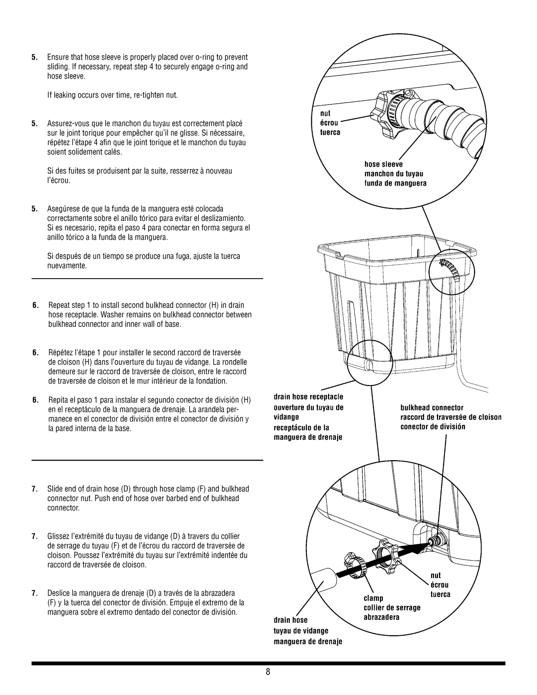 Suncast RB50 manual 