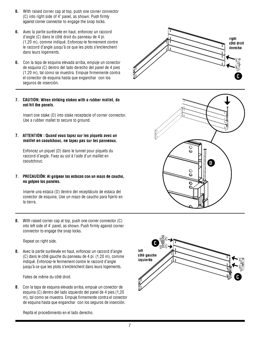 Suncast RBD939 manual 