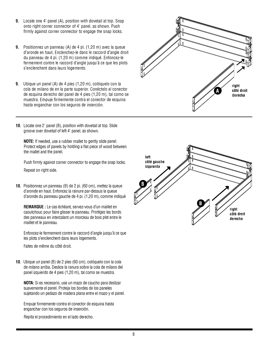 Suncast RBD939 manual 