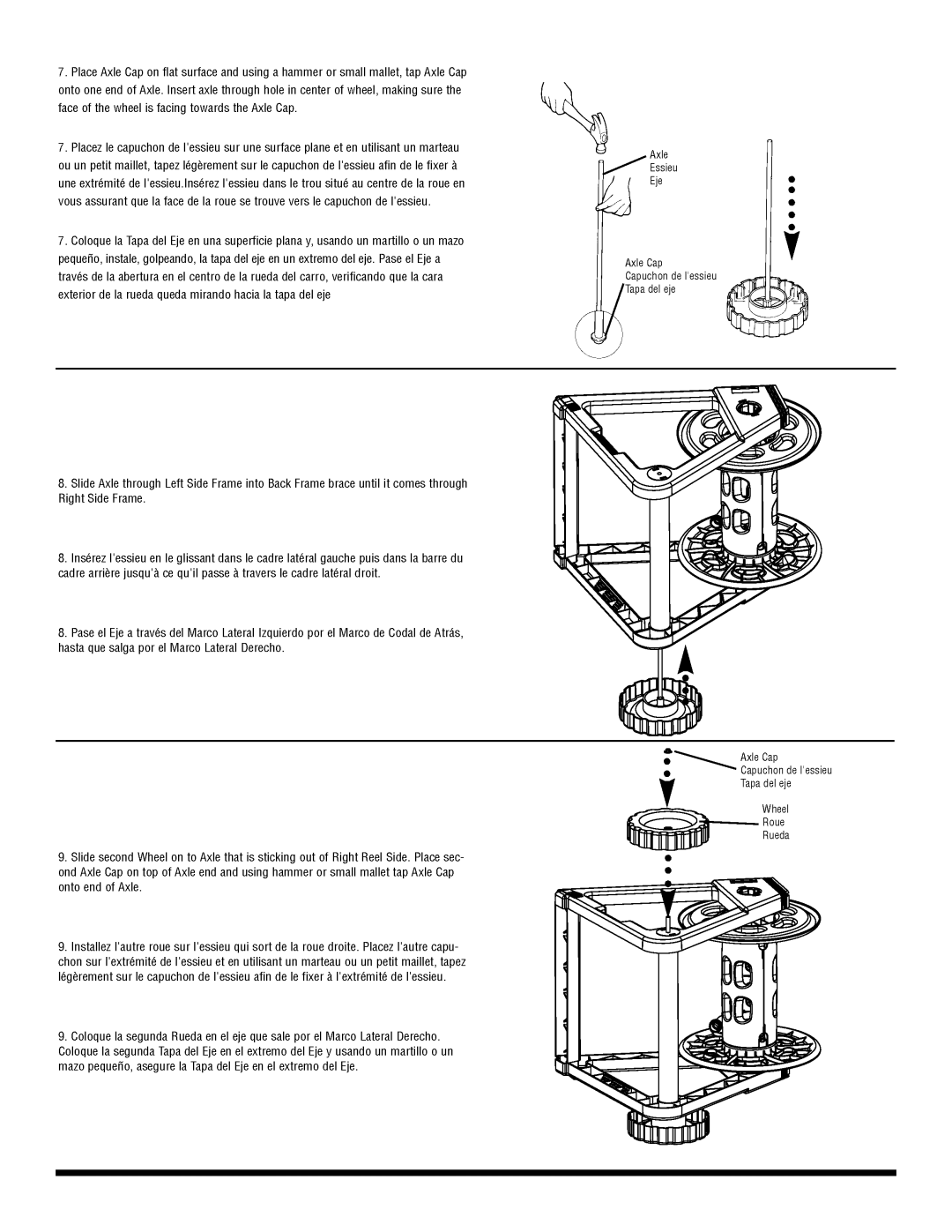 Suncast RHT2005 owner manual Lessieu 