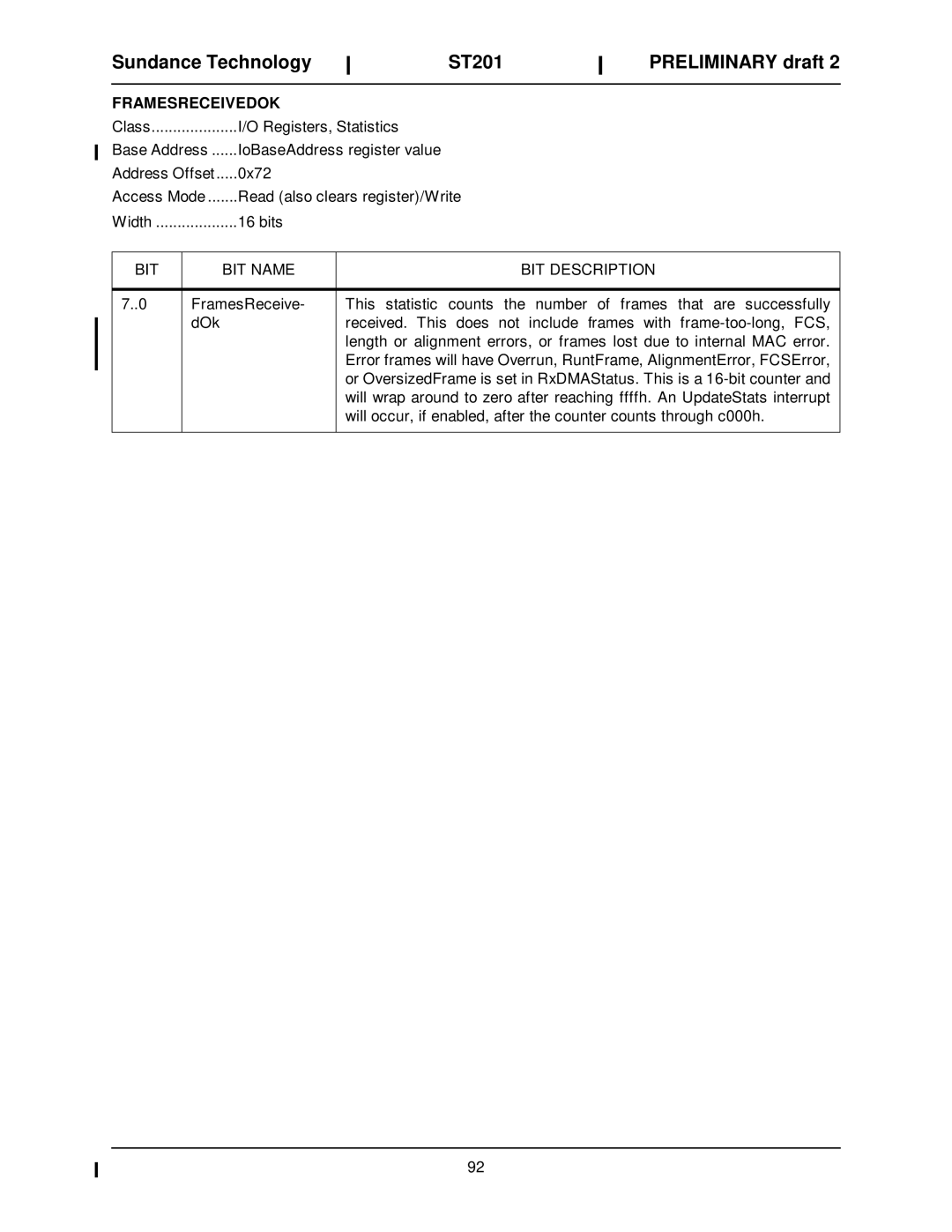 Sundance Spas ST201 manual Framesreceivedok 