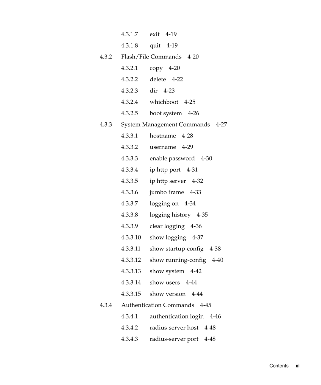 Sunfire B1600 manual Contents 