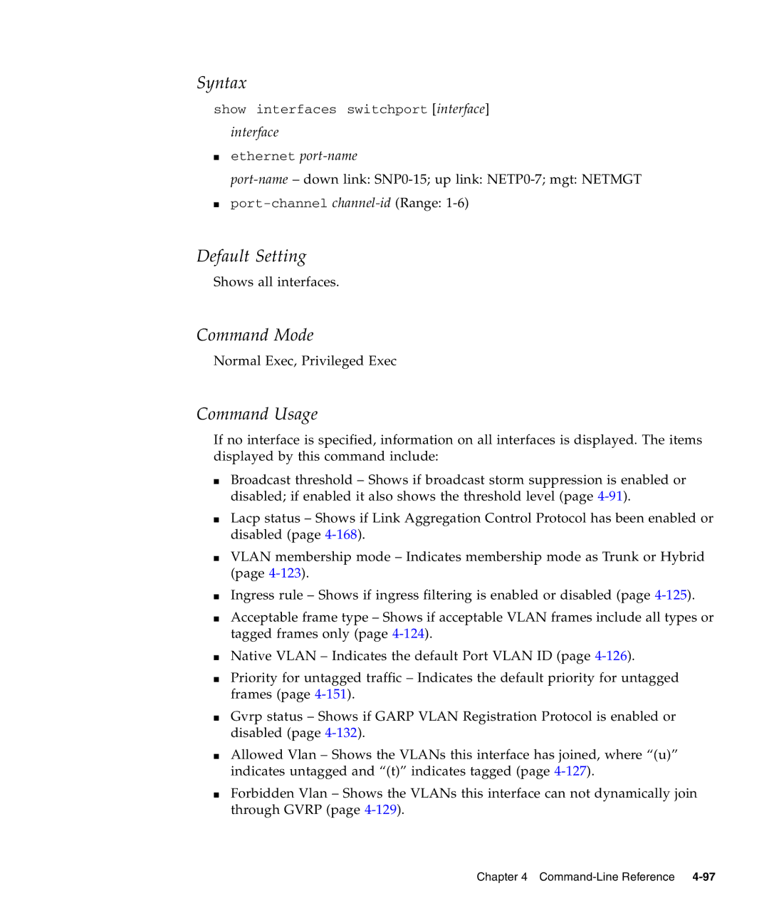 Sunfire B1600 manual Shows all interfaces 