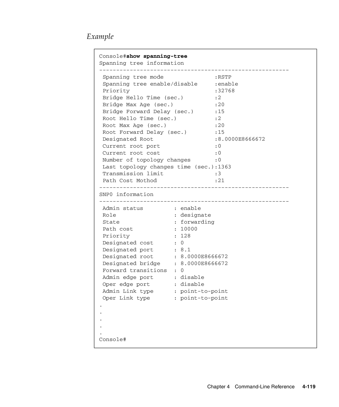 Sunfire B1600 manual Rstp 