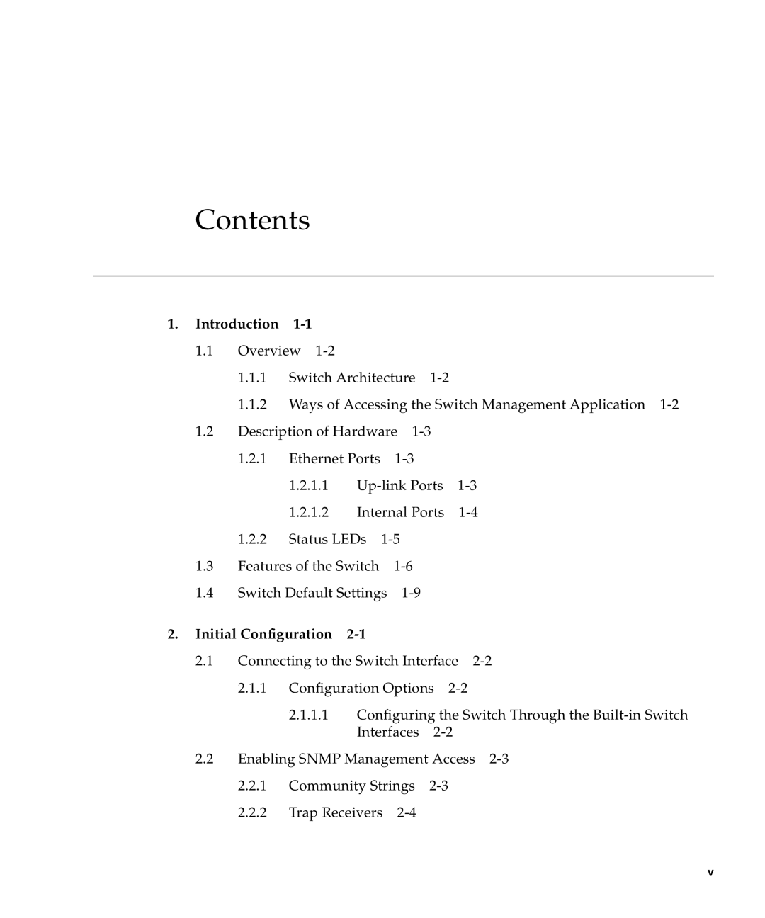 Sunfire B1600 manual Contents 