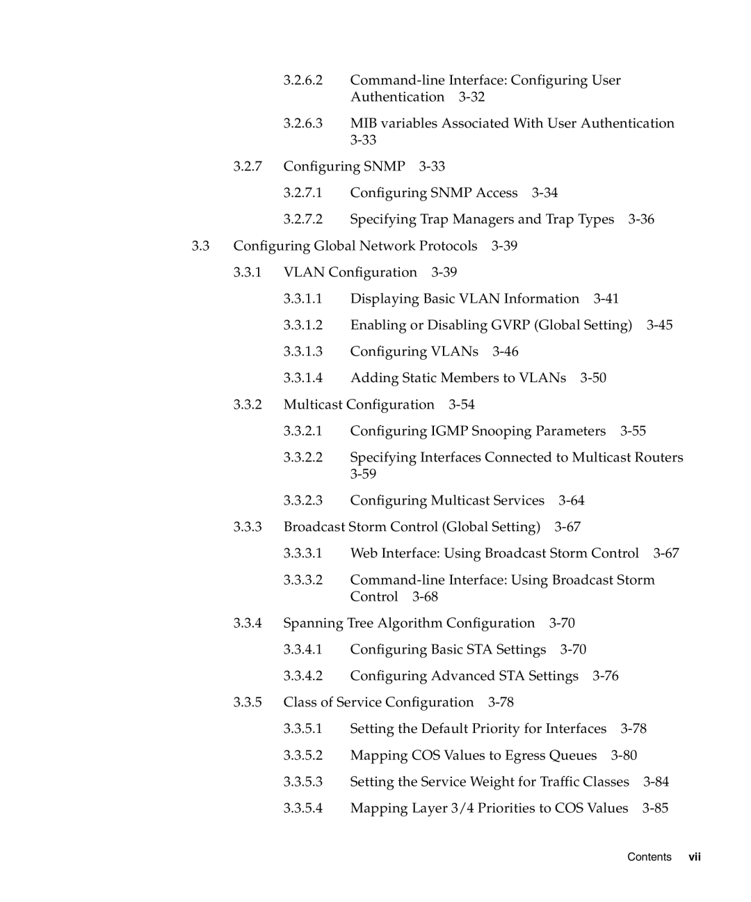 Sunfire B1600 manual Contents 