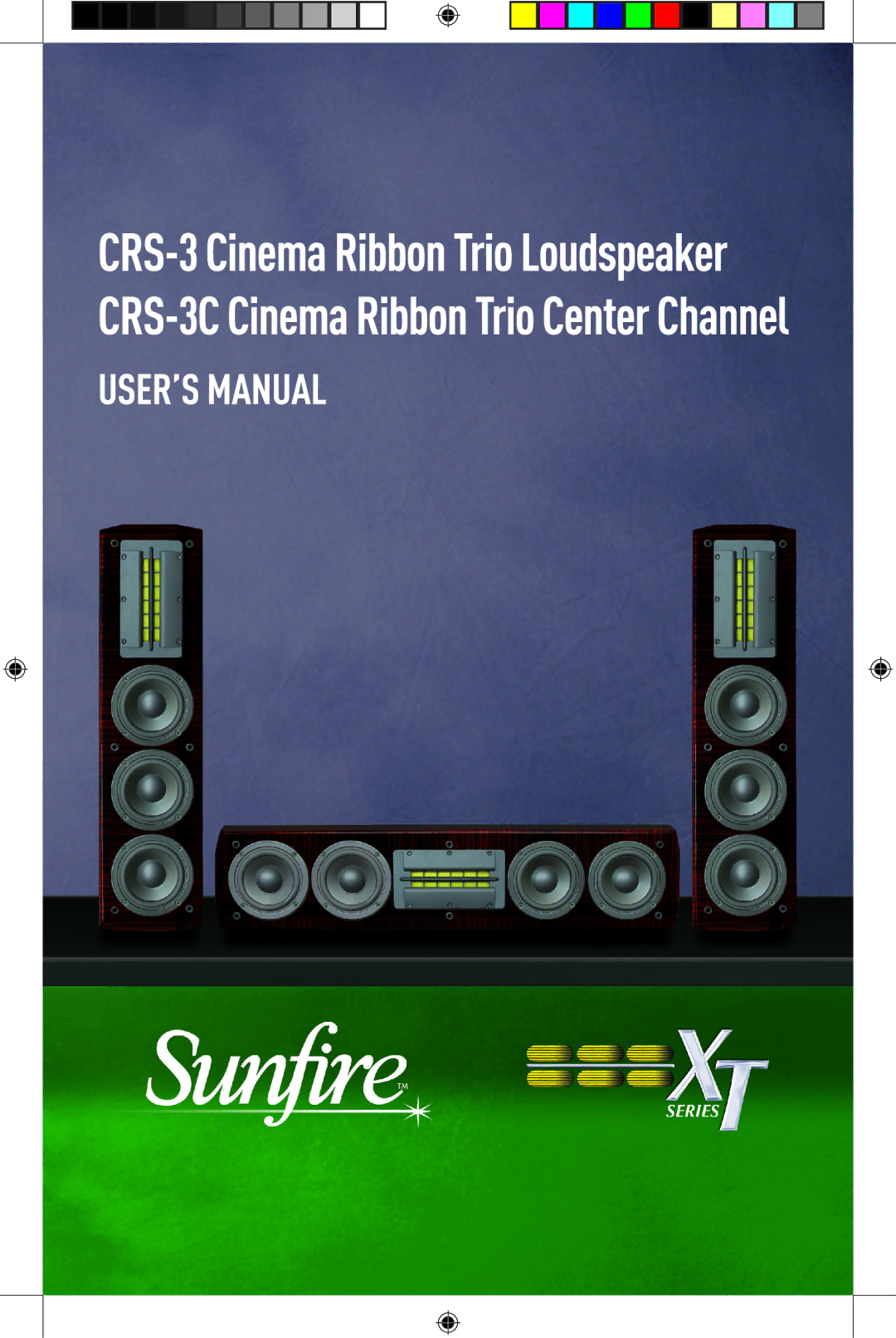 Sunfire CRS-3C manual 