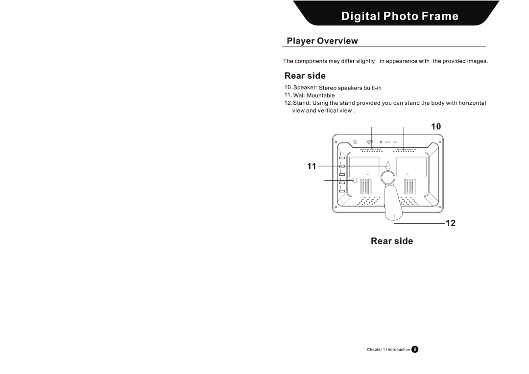 Sungale AA850 manual 