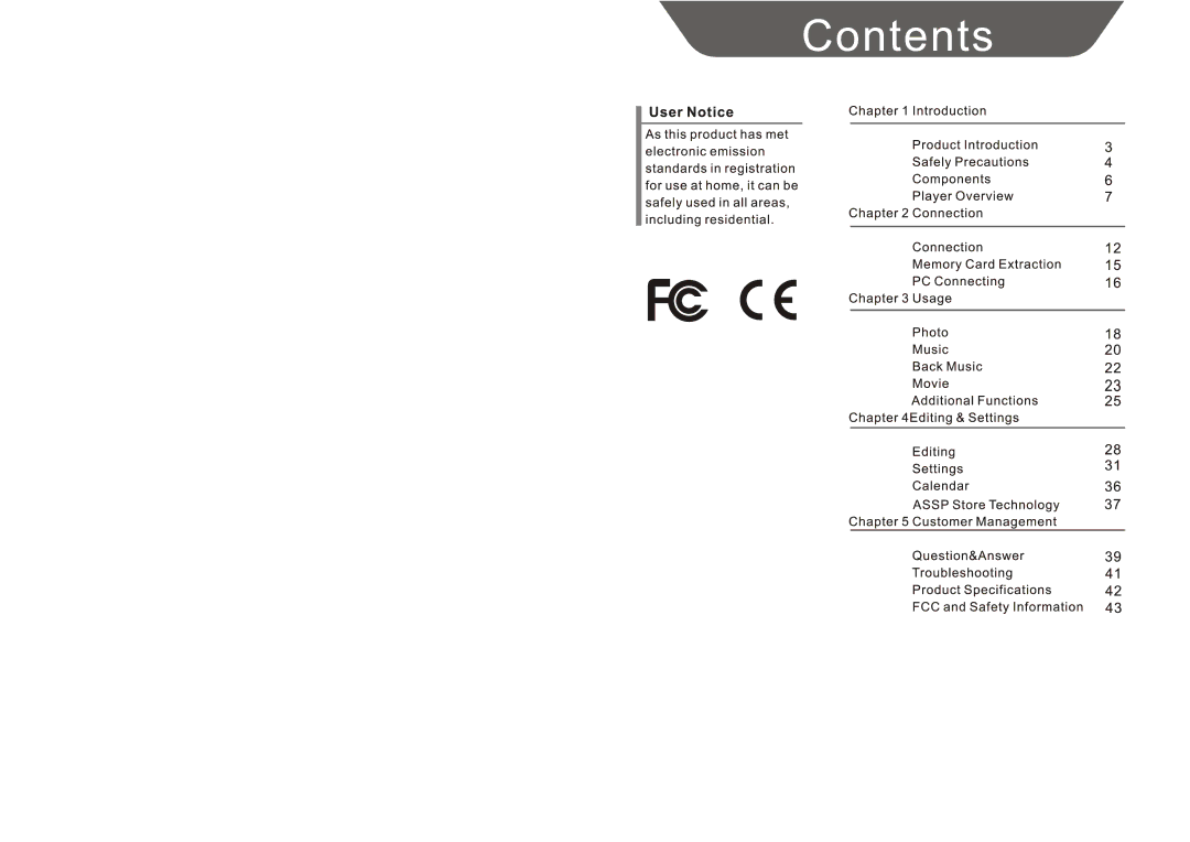 Sungale AD1020 manual 