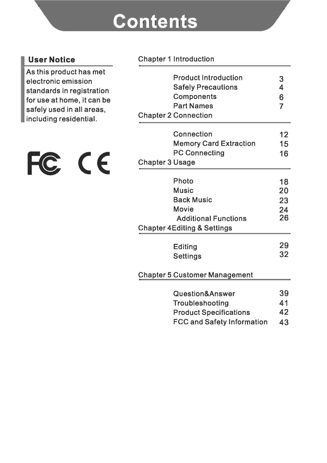 Sungale AD1500 manual 