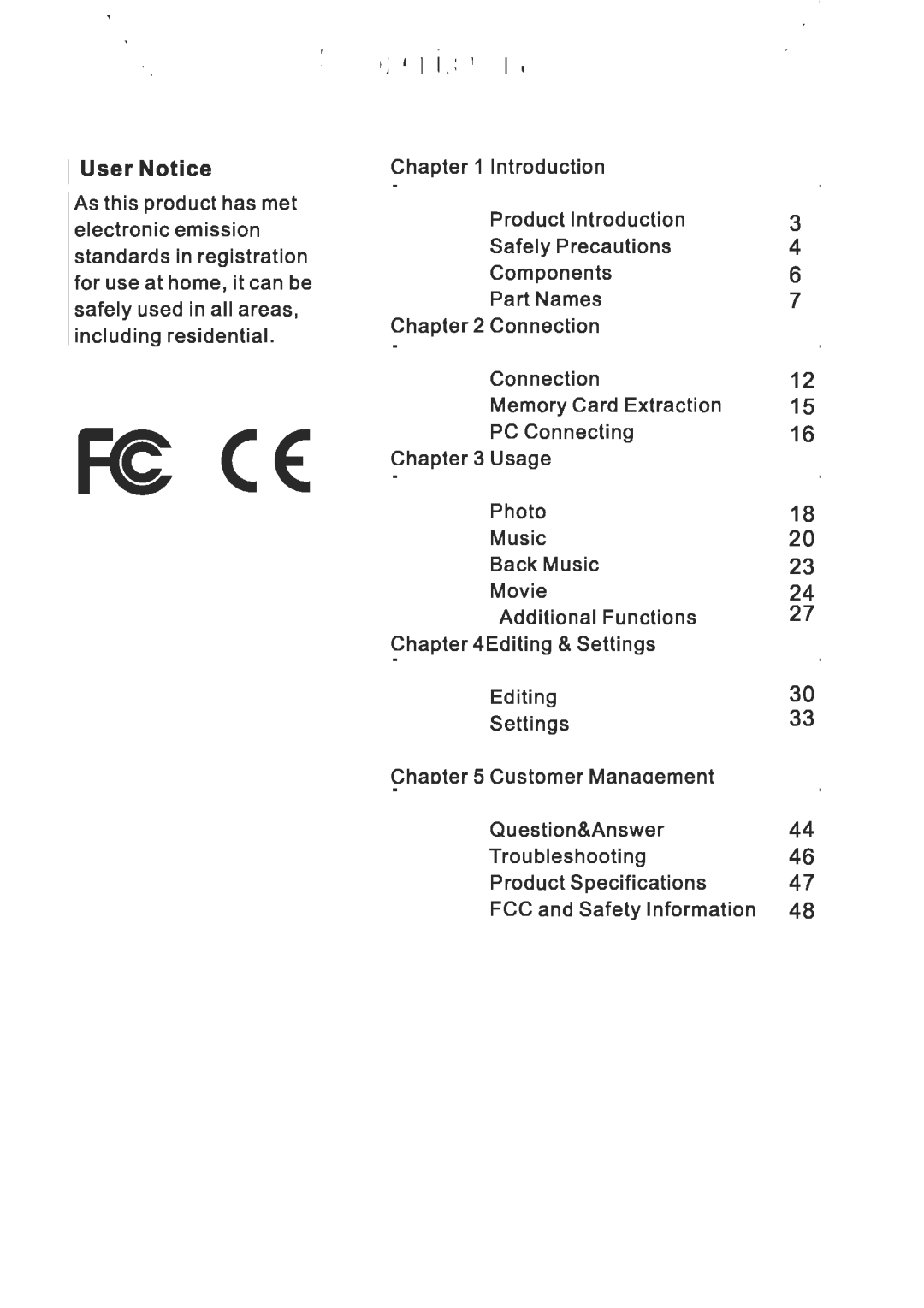 Sungale AW15B-WF manual 