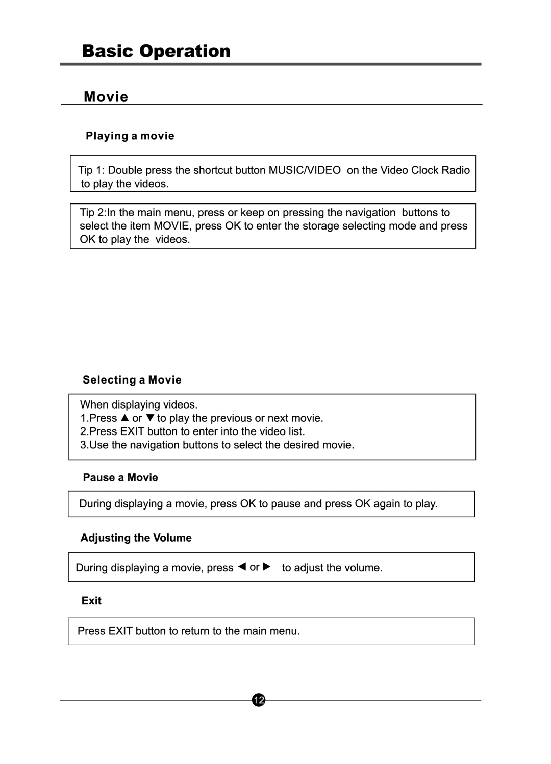 Sungale CA700VCR manual 