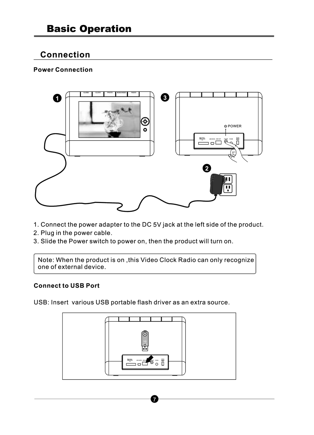 Sungale CA700VCR manual 