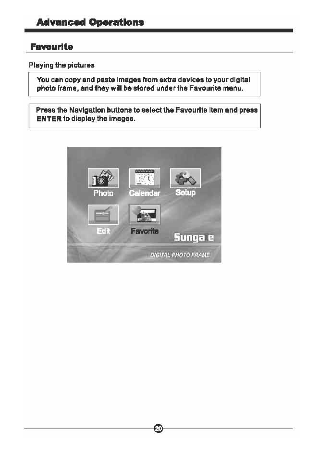Sungale CD352LD manual 