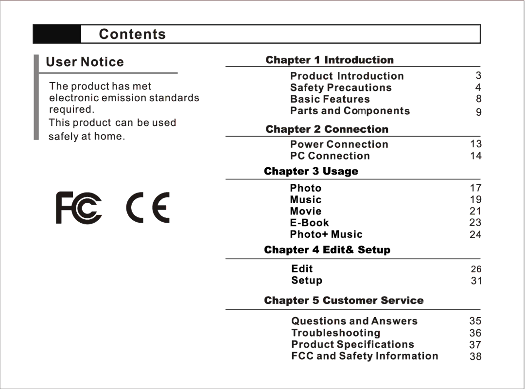 Sungale CD500A manual 