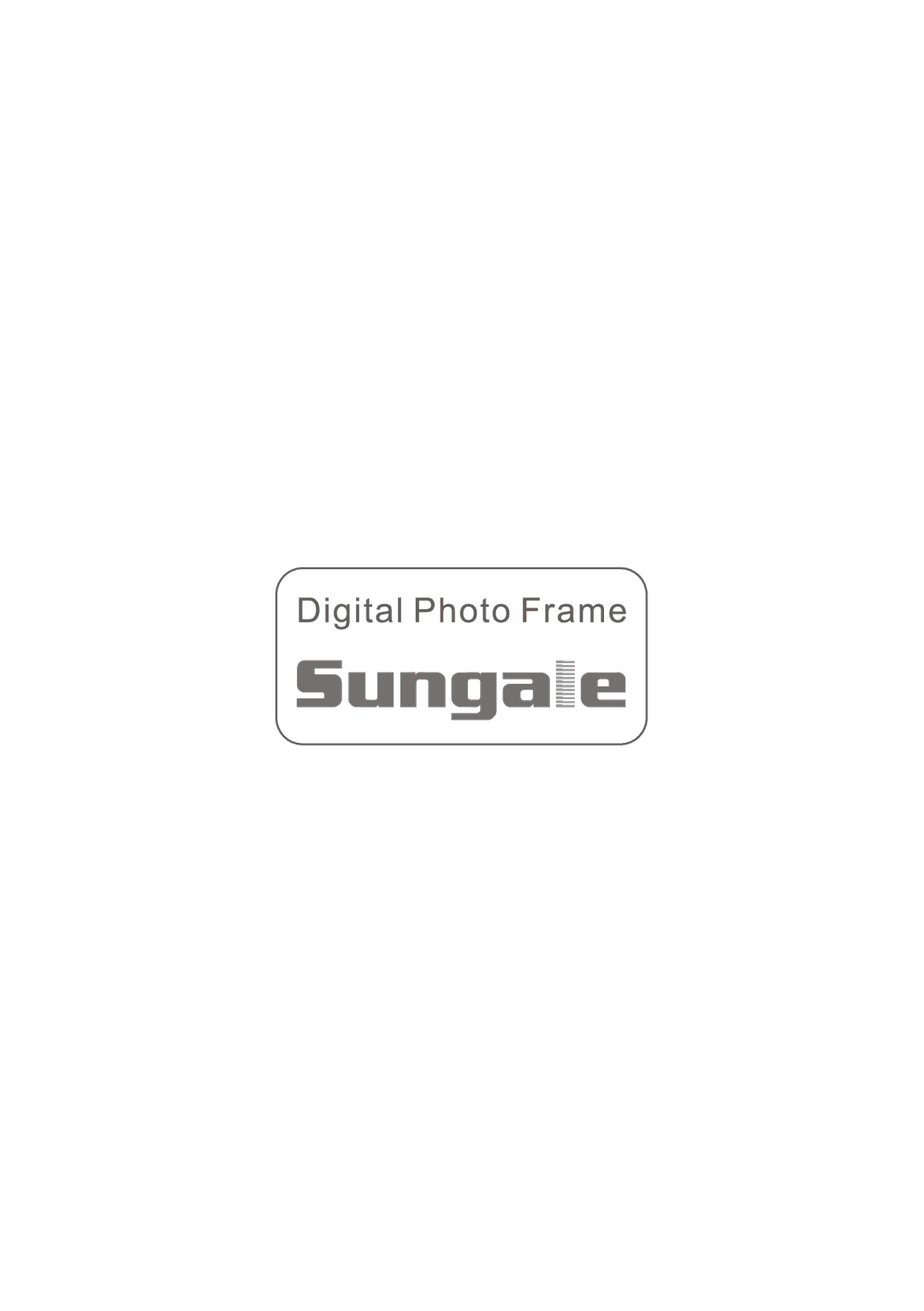 Sungale CD802 manual 