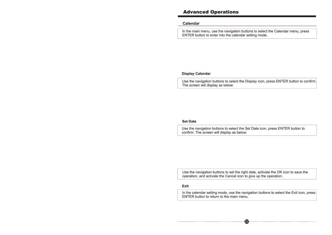 Sungale CD803 manual Pause or 