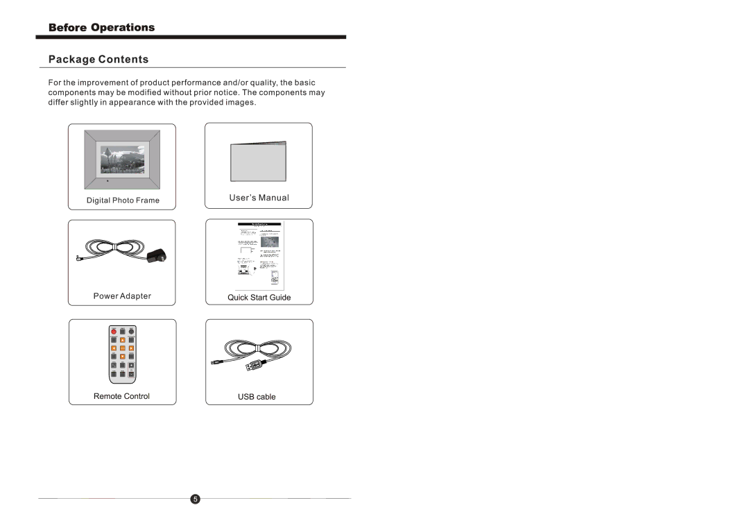 Sungale CD803 manual 