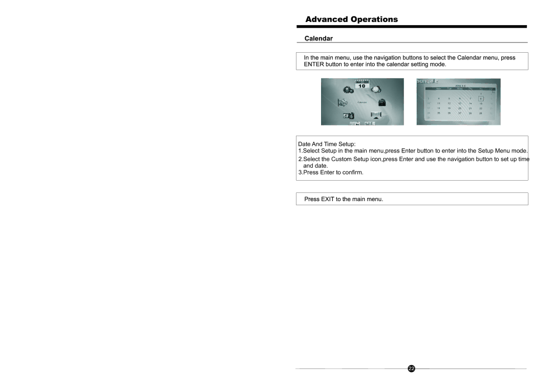 Sungale CD806 manual 