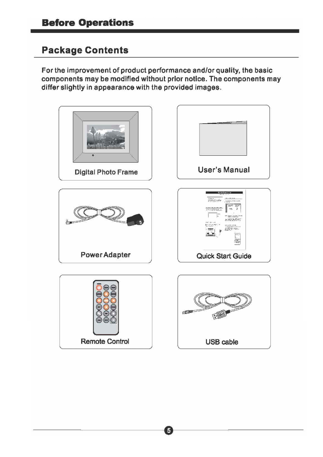 Sungale CD806 manual 