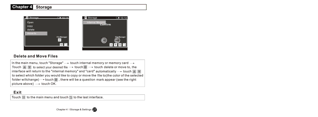 Sungale ID350AT manual To select your desired file 