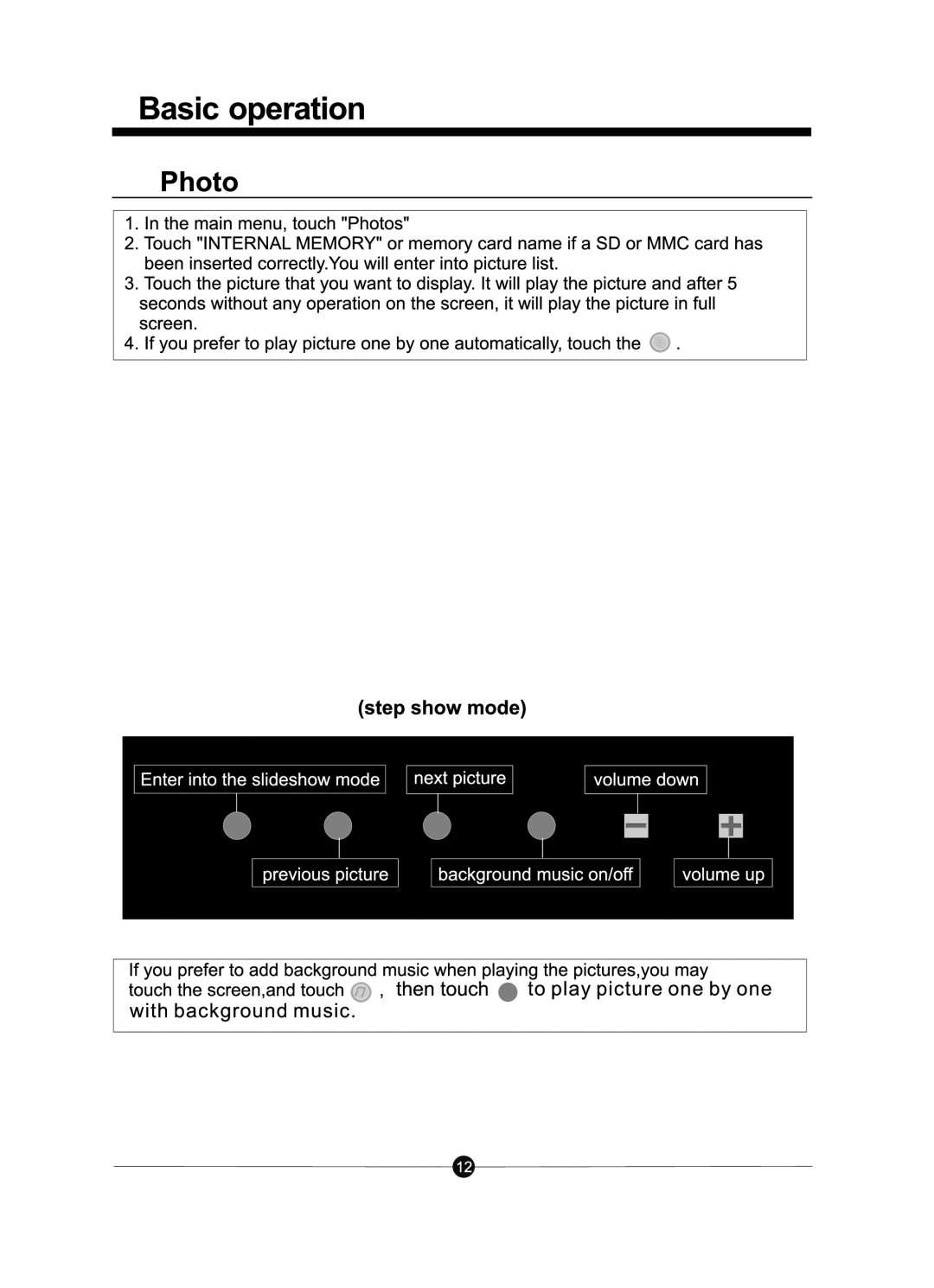 Sungale ID700WTA manual 