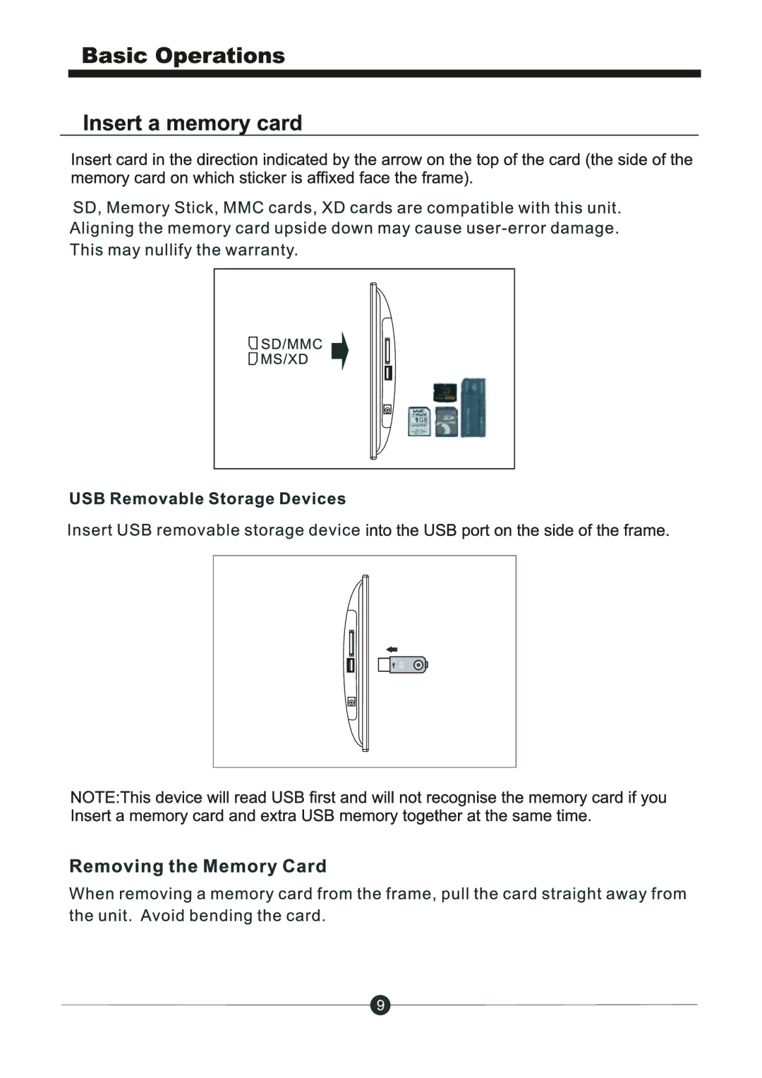 Sungale PF 1023 manual 