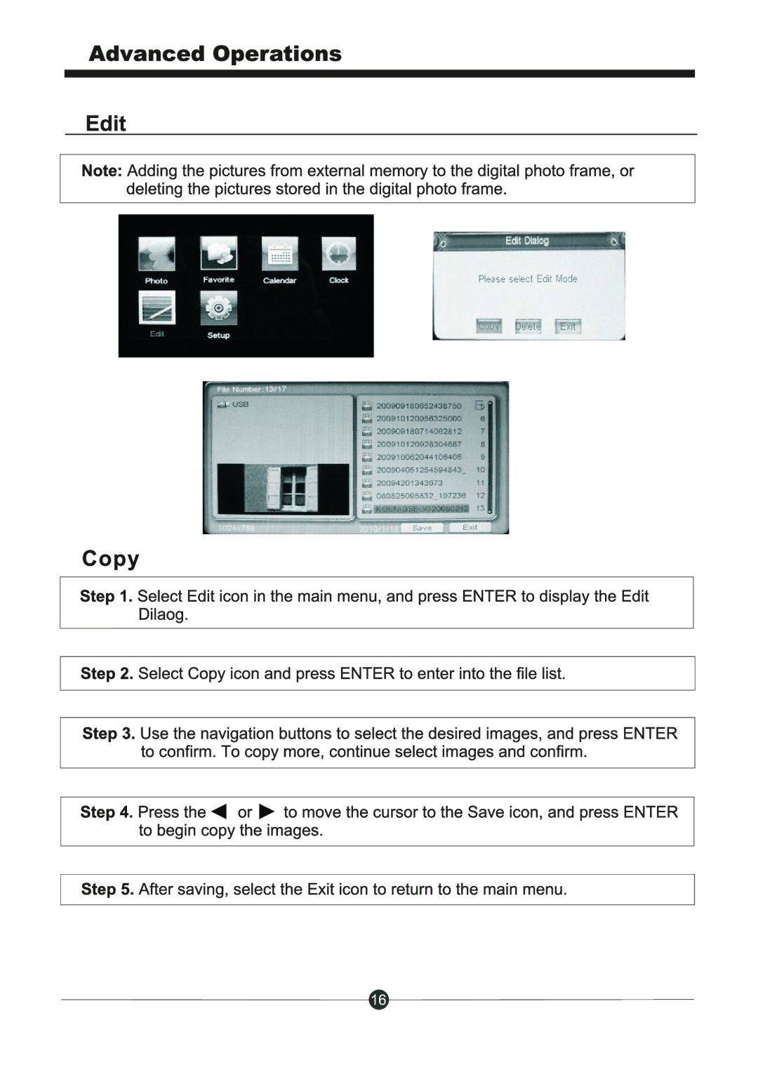 Sungale PF 1023 manual 