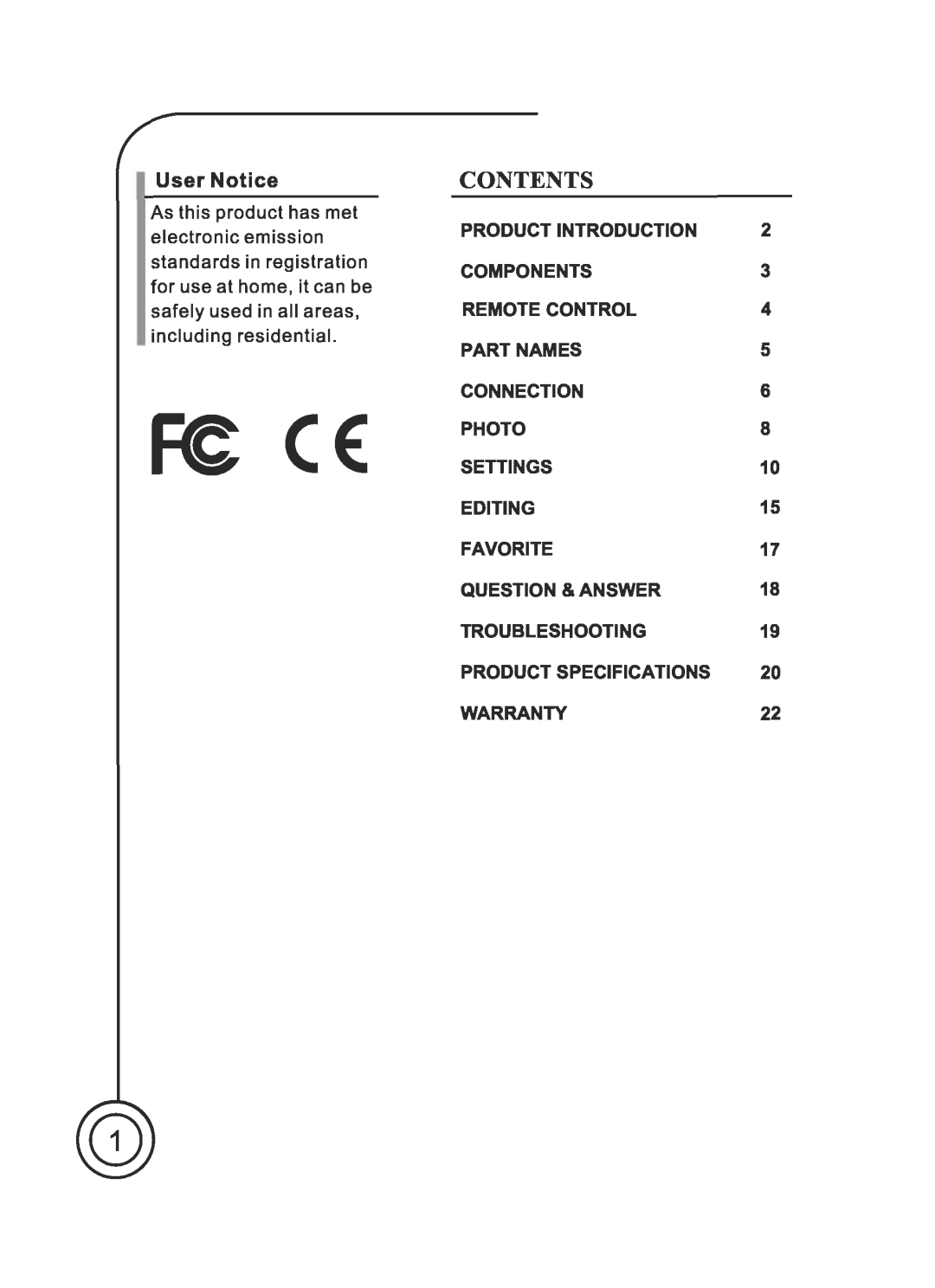 Sungale PF703 manual 