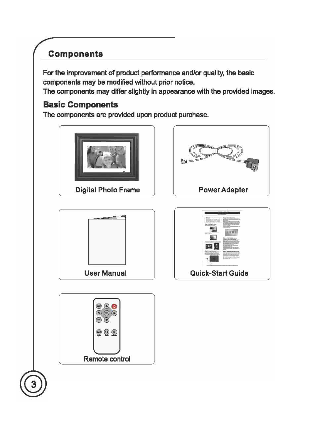 Sungale PF703 manual 