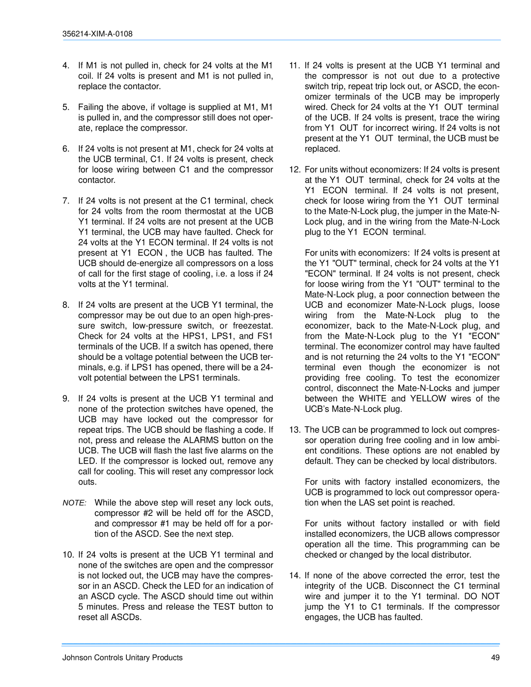 Sunlife Enterprises DM240, DM300, DM180 installation manual XIM-A-0108 