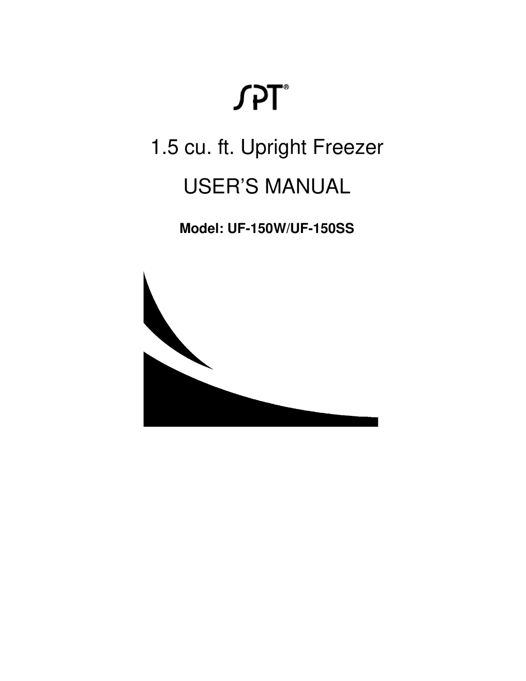 Sunpentown Intl UF-150W, UF-150SS user manual USER’S Manual 