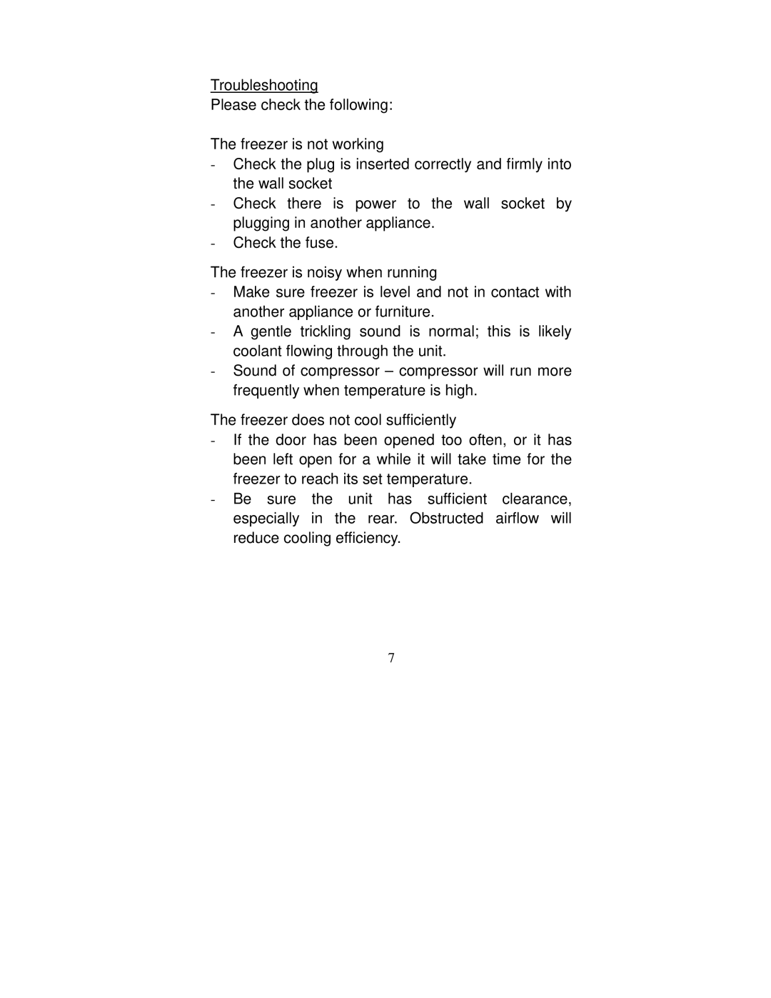 Sunpentown Intl UF-150SS, UF-150W user manual 