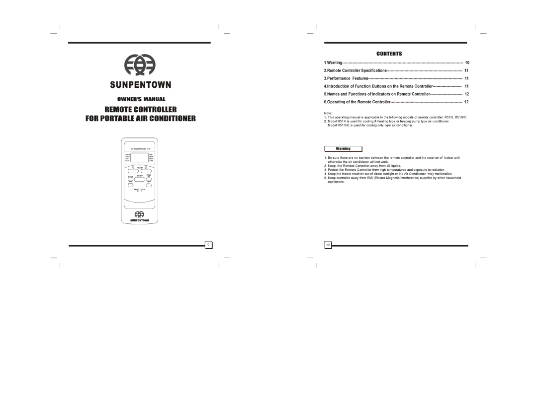 Sunpentown Intl WA-1205E manual 